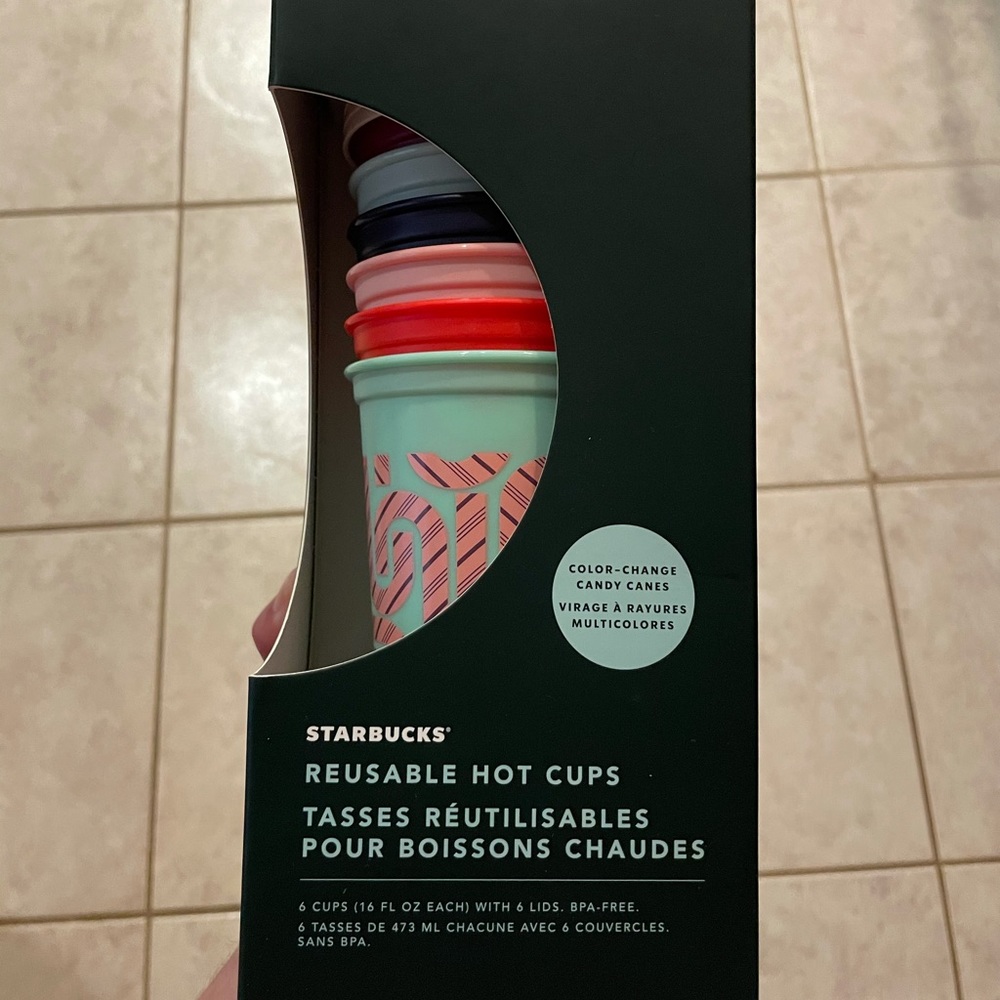 Color Changing Starbucks reusable cups